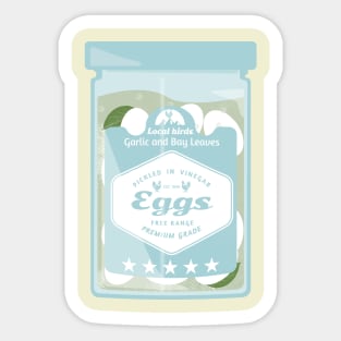 Pickled eggs Sticker